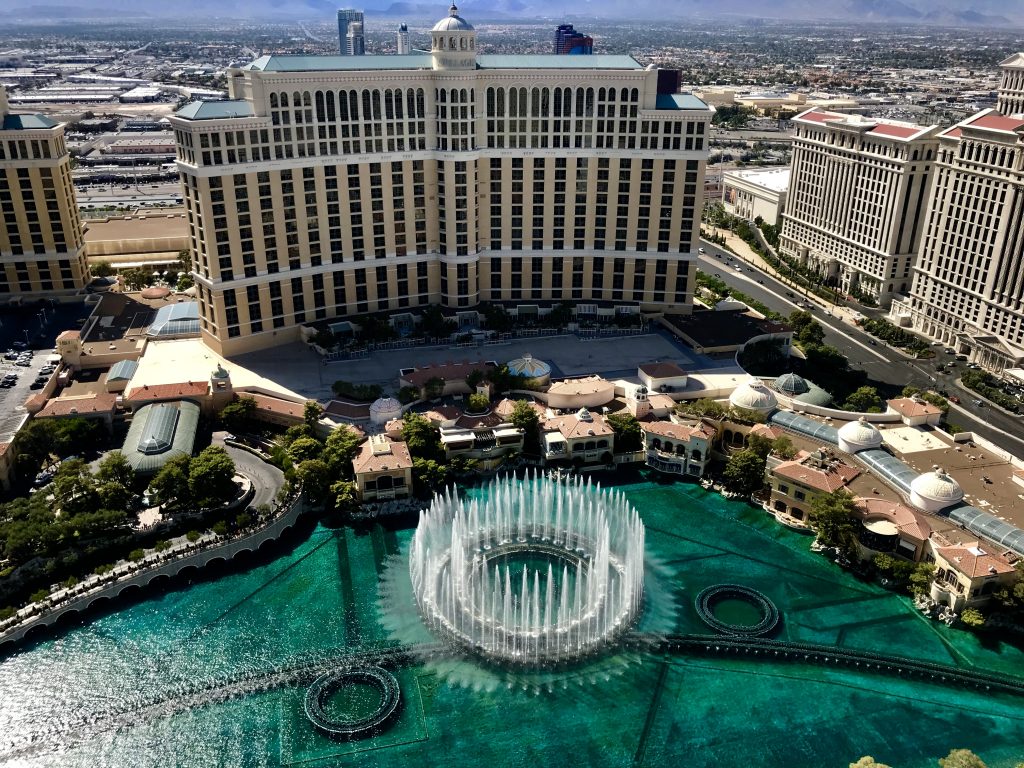 Bellagio Building a Giant Cowbell-Shaped Tower